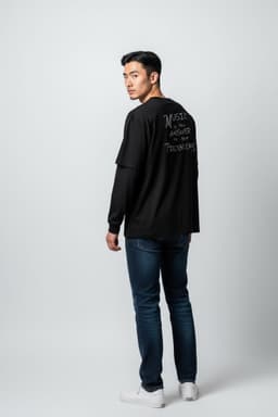 Maglia ricamata maniche lunghe thumbnail 4