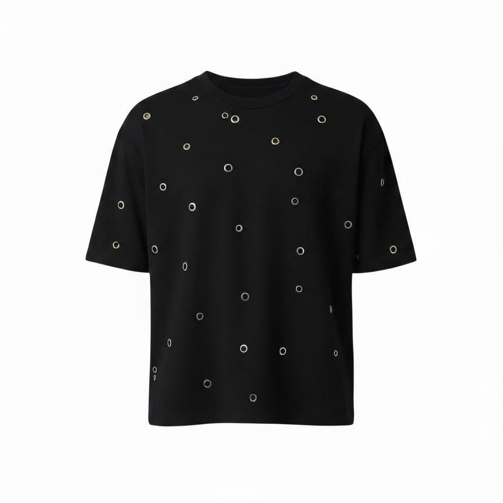 Maglia con occhielli